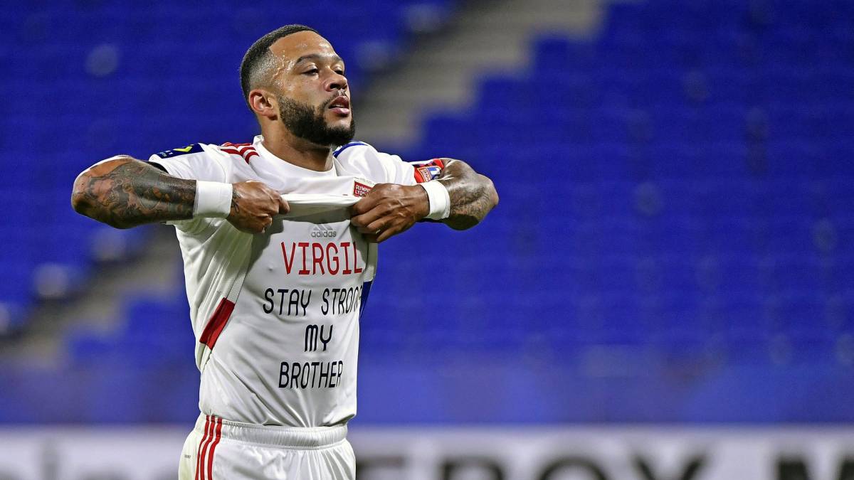 Ol Fc Barcelone Le Message De Jean Michel Aulas A Memphis Depay